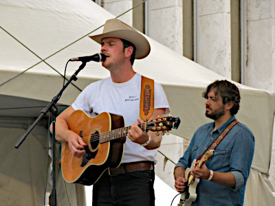 photo of Sam Outlaw with Jason Loughlin